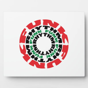 Funk Rhythm Funk Funk Rhythmus Fotoplatte