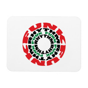 Funk Rhythm Funk Funk Rhythmus Magnet