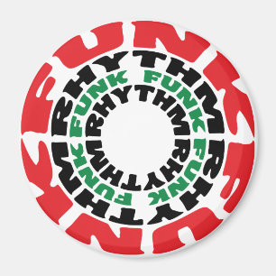 Funk Rhythm Funk Funk Rhythmus Magnet