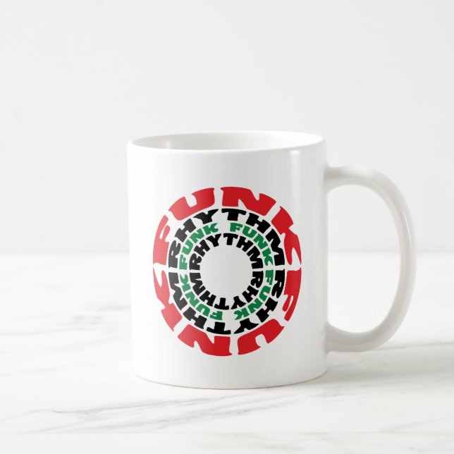 Funk Rhythm Funk Funk Rhythmus Tasse (Rechts)