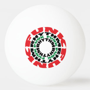 Funk-Rhythmus Funk Funk-Rhythmus Tischtennisball