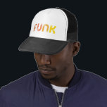 Funk Truckerkappe<br><div class="desc">Funk: ein Retro-typografisches Design, das an die 70er Jahre erinnert und sich perfekt für alle Liebhaber des Souls eignet.</div>