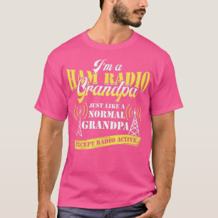 Funkamateur Amateurfunk Lustiger Opa T-Shirt