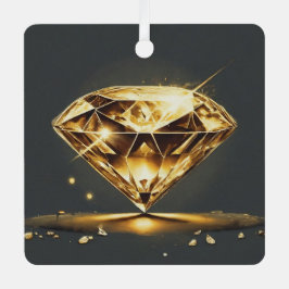 Funkellächeln Ornament Aus Metall