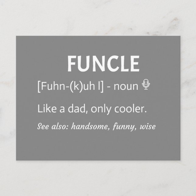 FUNKELLOSIGKEIT POSTKARTE (Vorderseite)