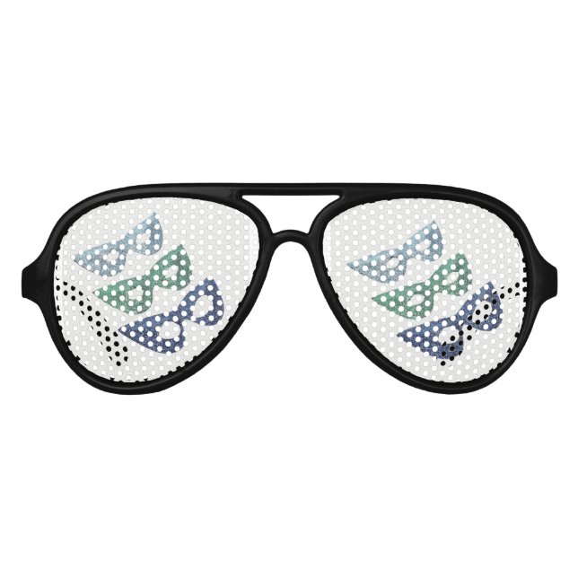 Funkelmasken - partybrille (Vorderseite)