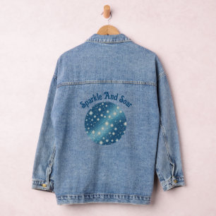 Funkeln & Fliegen Jeansjacke