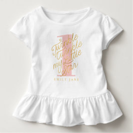 Funkeln-Funkeln mein kleiner Stern Kleinkind T-shirt