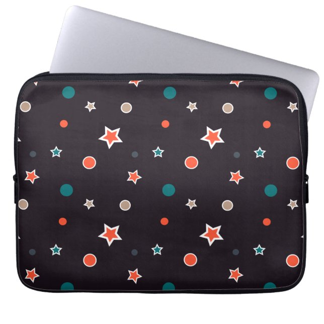 Funkeln Laptopschutzhülle (Vorderseite)