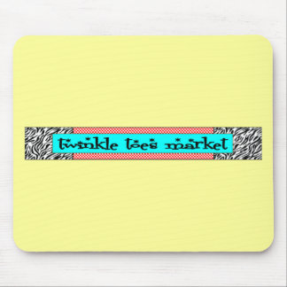 Funkeln Toes Markt-Logo Mousepad
