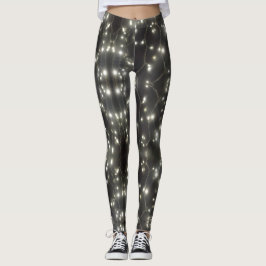 Funkeln von Silberleuchten Leggings