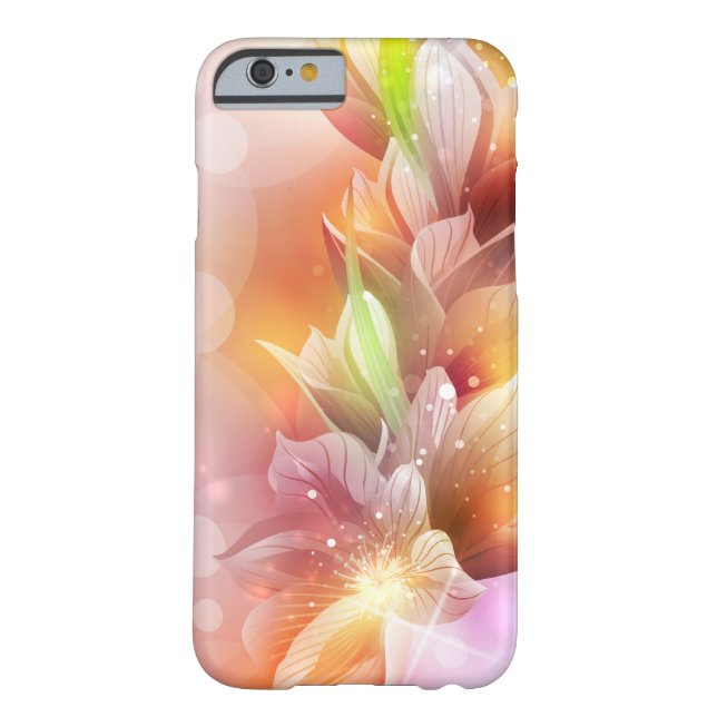Funkelnd Abstrakte Blume Case-Mate iPhone Hülle (Rückseite)