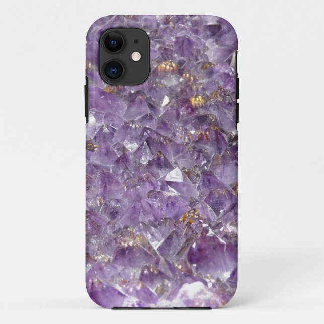 Funkelnd Amethyst Steinblick Iphone 5 Kasten Case-Mate iPhone Hülle (Rückseite)