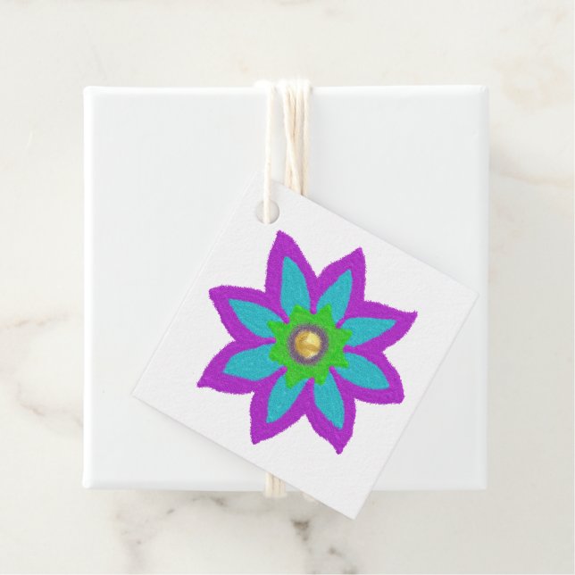 Funkelnd Blume Eid Geschenkanhänger (Beispiel)