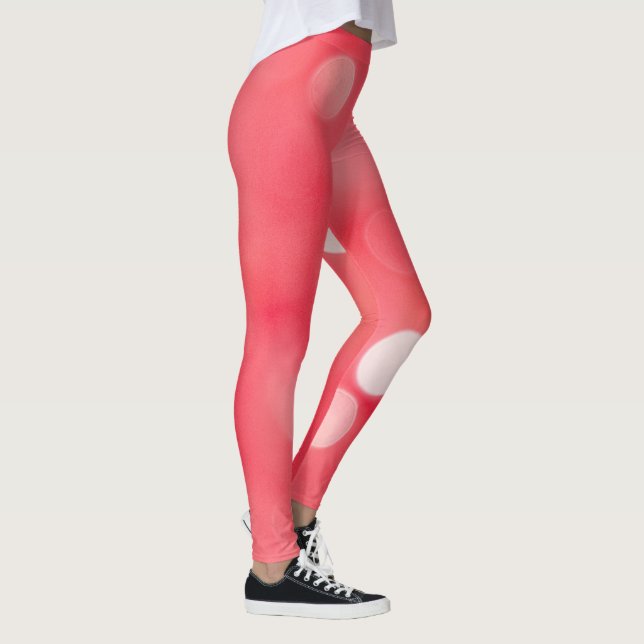 Funkelnd Bokeh-Hintergrund Leggings (Rechts)