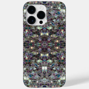 Funkelnd farbiges Silbermosaik v4 - Mandala Case-Mate iPhone Hülle