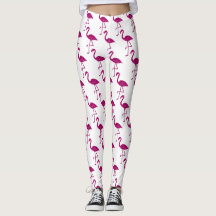 Funkelnd Flamingo Rosa Glitzern weiß