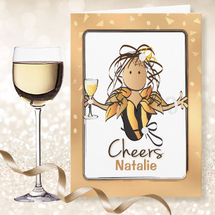 Funkelnd Girl Glam Jegliche Alterskarte für sie Karte