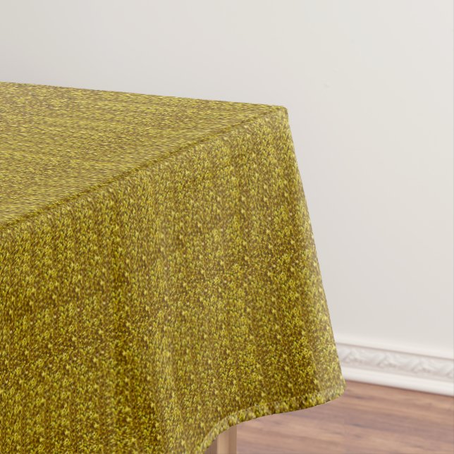 Funkelnd Goldpapier Tischdecke (Beispiel)