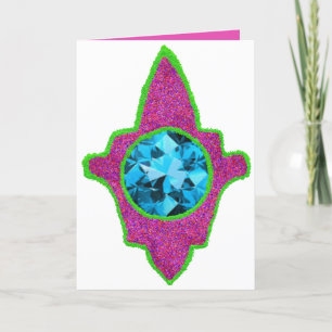 Funkelnd hamsa Eid Feiertagskarte