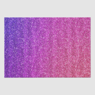 Funkelnd Lila und rosafarbener Glitzer Seidenpapier