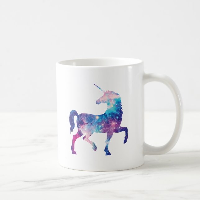 Funkelnd magischer Unicorn Tasse (Rechts)