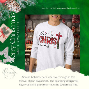 Funkelnd Merry ChrisTmas Sweatshirt