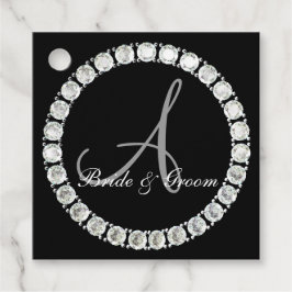 Funkelnd Monogramm A anpassbar Geschenkanhänger