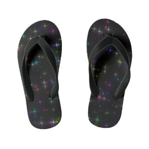 Funkelnd Multicolor-Sterne Kinderbadesandalen