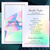 Funkelnd Pastel Makeup Künstler Holographische Gra