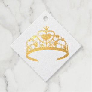 Funkelnd Prinzessin Königin Tiara Dress-Up Crown Geschenkanhänger