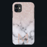 Funkelnd Rose Gold Glitzer Marble Ombre Case-Mate iPhone Hülle<br><div class="desc">Dieses elegante und mädchenhafte Muster ist perfekt für die moderne Frau. Es zeigt Imitate, die auf einem schwarzen Glitzer aus funkelnd Rose gedruckt wurden, und Marmormuster im Stil eines ombre Farbverlaufs. Es ist trendig, cool, elegant, luxuriös und stilvoll. ***WICHTIGE HINWEIS FÜR DESIGN: Für individuelle Designanforderungen, wie z.B. passende Produkte, Farbänderungen,...</div>