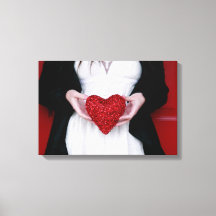 Funkelnd Rotes Liebe Herz (Valentinstag)