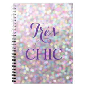 Funkelnd SEHR CHIC-Notebook Notizblock