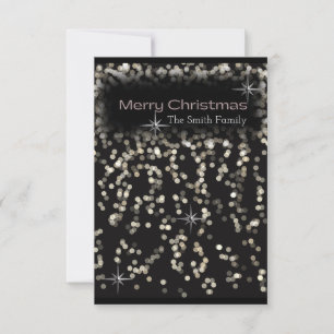 Funkelnd Sterne in Schwarz und Weiß