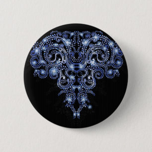 Funkelnd Swirl-Button Button