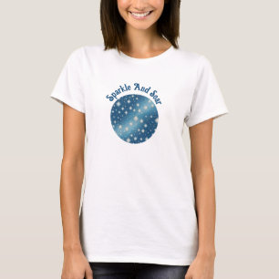 "Funkelnd und aufstrebend" Inspirierend T-Shirt