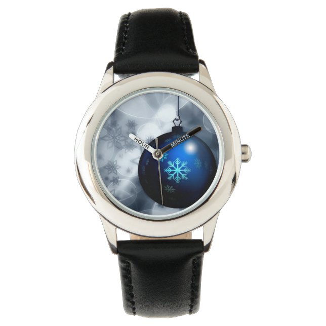 Funkelnd Weihnachten Armbanduhr (Vorderseite)