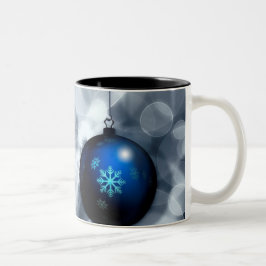 Funkelnd Weihnachten Zweifarbige Tasse