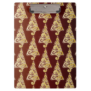 Funkelnd Weihnachtsbaum Klemmbrett