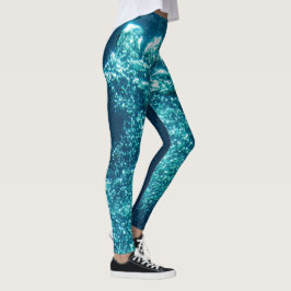 Funkelnde Blasen Leggings
