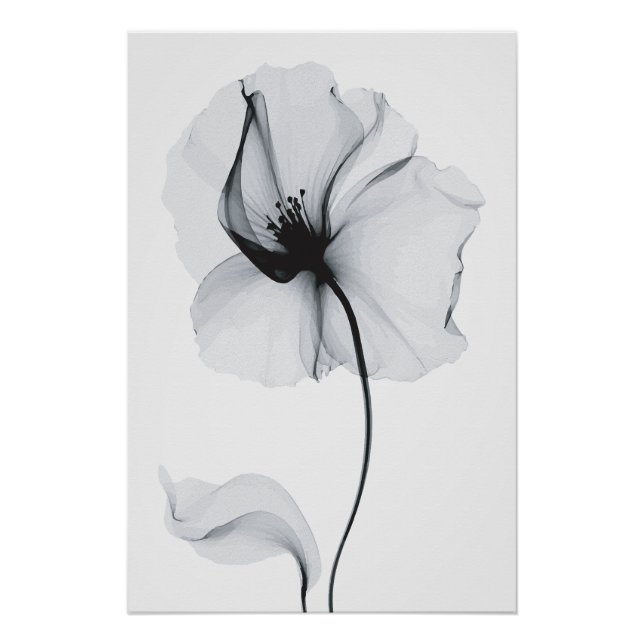 Funkelnde Blossom: Die strahlende Reflektion der N Poster (Vorderseite)