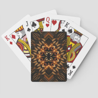 Funkelnde Feuerschutz Spielkarten