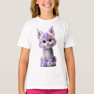 Funkelnde Galaxie Katzenbaby Galaxie Kätzchen Kind T-Shirt