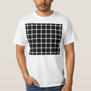 Funkelnde Gitter-optische Täuschung T-Shirt