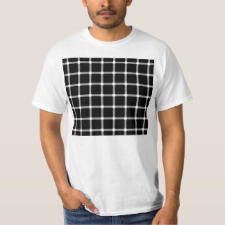 Funkelnde Gitter-optische Täuschung T-Shirt