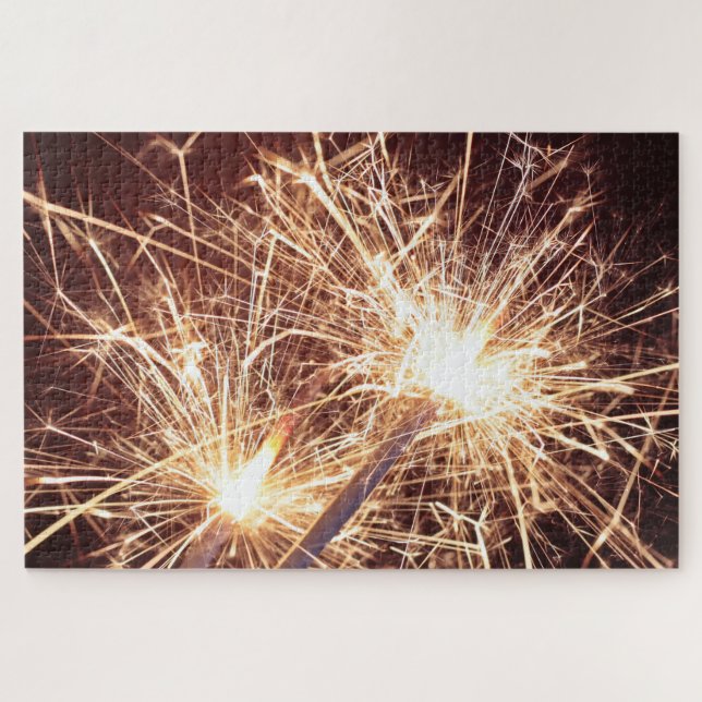 Funkelnde Lichter Puzzle (Horizontal)