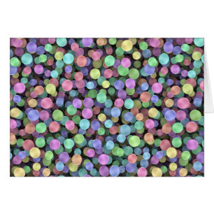 Funkelnde Regenbogen-Tupfen