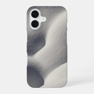 Funkelnde Schneehügel Abstrakte Natur iPhone 16 Hülle