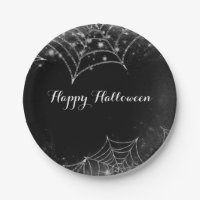 Funkelnde Spinnennetze Halloween-Party
